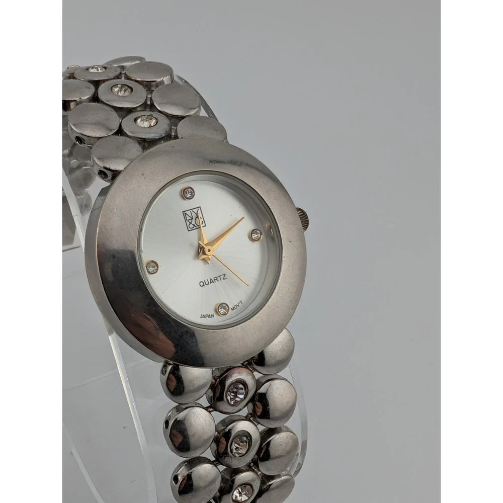 NY&C Watch Women 30mm Silver‎ Case 6.5